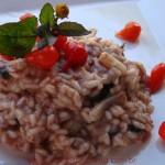 Risoto de jambu, pupunha e carne-de-sol  (para Marianna)