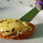 Provolone Fondue com Ervas