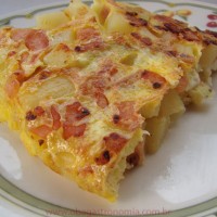 Frittata de Cracóvia e Batatas