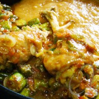 Frango com Quiabo