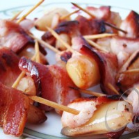 Pinhão com Bacon