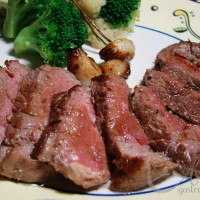 Bife como na Itália