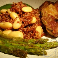 Arroz Vermelho e uma receita