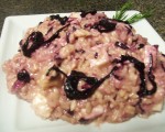 Risoto de alho poró