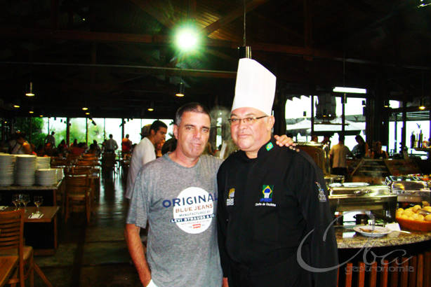 Eu e o Chef Geraldo Alves de Souza