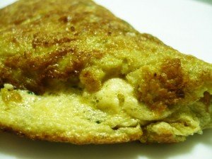 Omelete Suflê de Espinafre