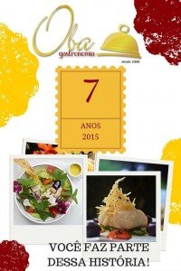 Sete anos de OBA Gastronomia
