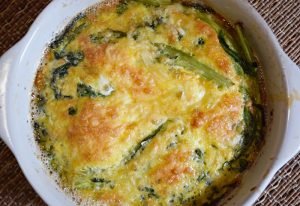 Omelete de Forno com Brócolis