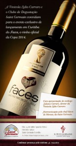 Lançamento do vinho oficial da Copa 2014