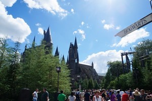Wizarding World of Harry Potter e o Three Broomsticks