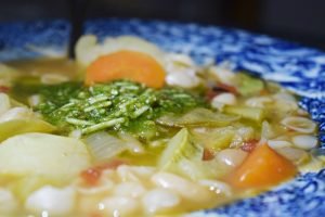 Soupe au Pistou – Minestrone com Pesto