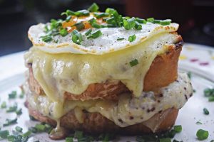 Croque Madame passo a passo com fotos