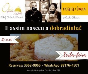 A parceria Maia Box-OBA Gastronomia virou Dobradinha