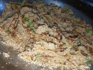 Farofa Rápida de Cebola