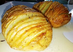 Batata Hasselback na AirFryer