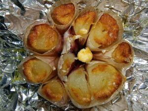 Alho Assado na AirFryer